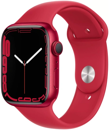 фото главное Часы Apple Watch Series 7 GPS 45mm Aluminum Case with Sport Band (PRODUCT)RED
