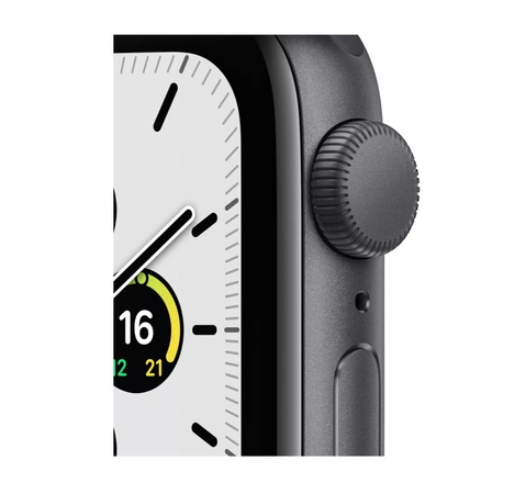 Фото-3 Умные часы Apple Watch SE GPS 40 мм, алюминий «серый космос», спортивный ремешок цвета "тёмная ночь"