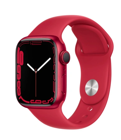 фото главное Часы Apple Watch Series 7 GPS 41mm Aluminum Case with Sport Band (PRODUCT) RED