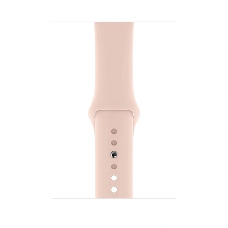 Фото-3 Умные часы Apple Watch Series 5 44 мм, алюминий золотистый, спортивный ремешок цвета «розовый песок»