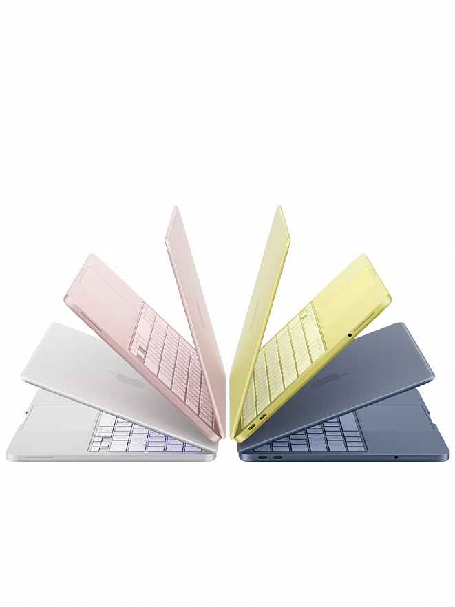 Apple MacBook Neo 13 (A18 Pro 6-Core, GPU 5-Core, 8GB, 256GB) цитрус цвет