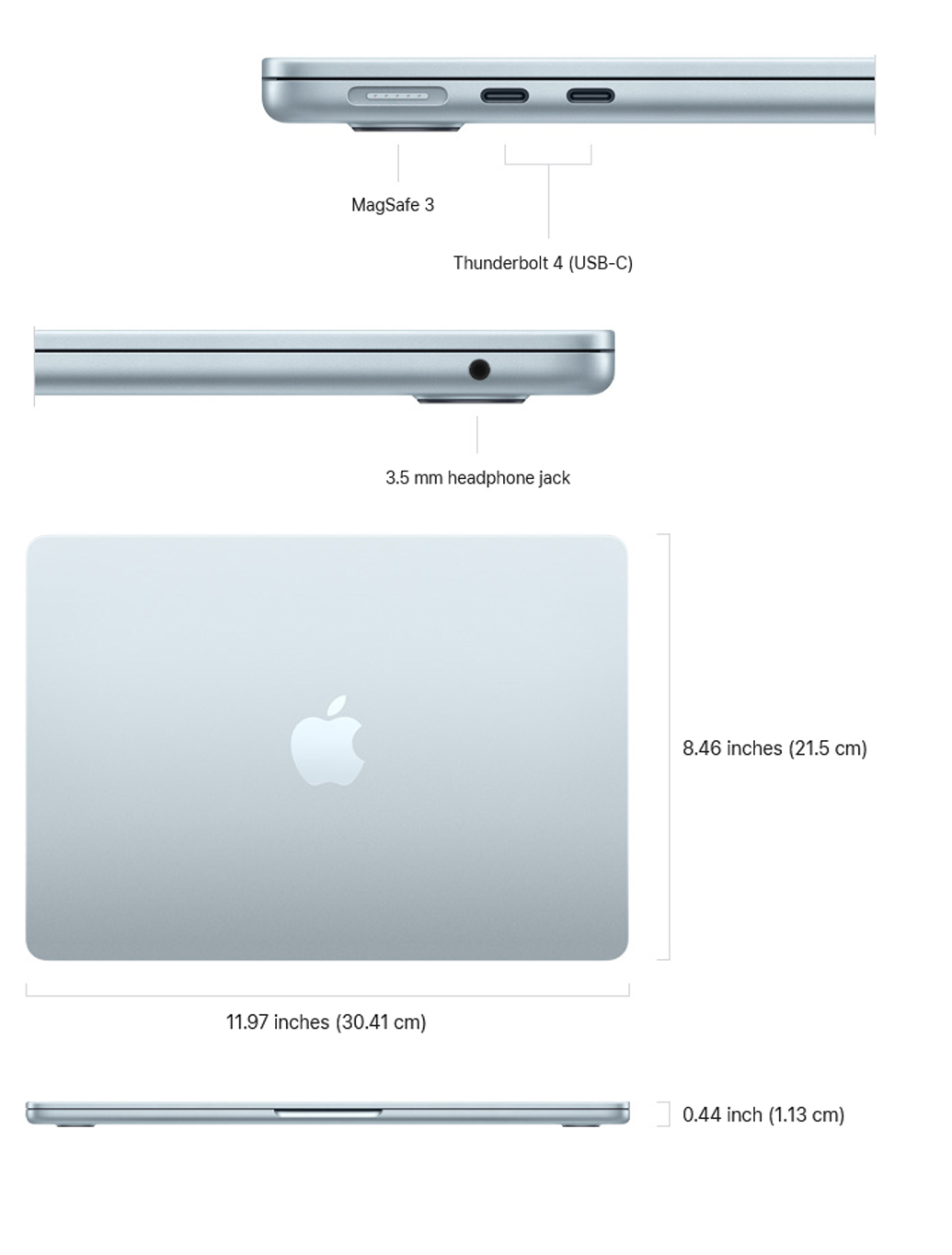 Apple MacBook Air 13 M5 (10-Core, GPU 8-Core, 16GB, 512GB) Midnight
